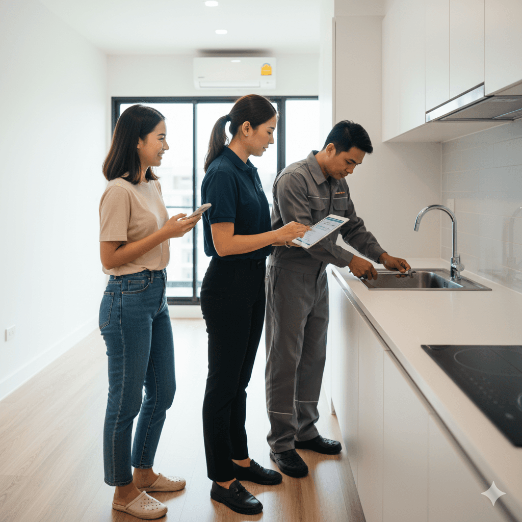 ดูแลบำรุงรักษาอพาร์ทเม้นท์